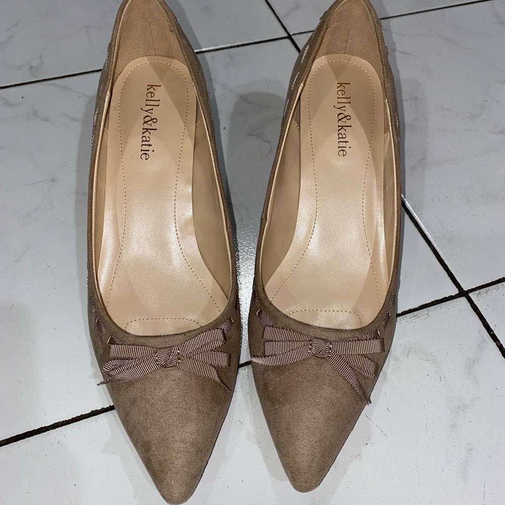 Kelly & Katie Sued Shoes